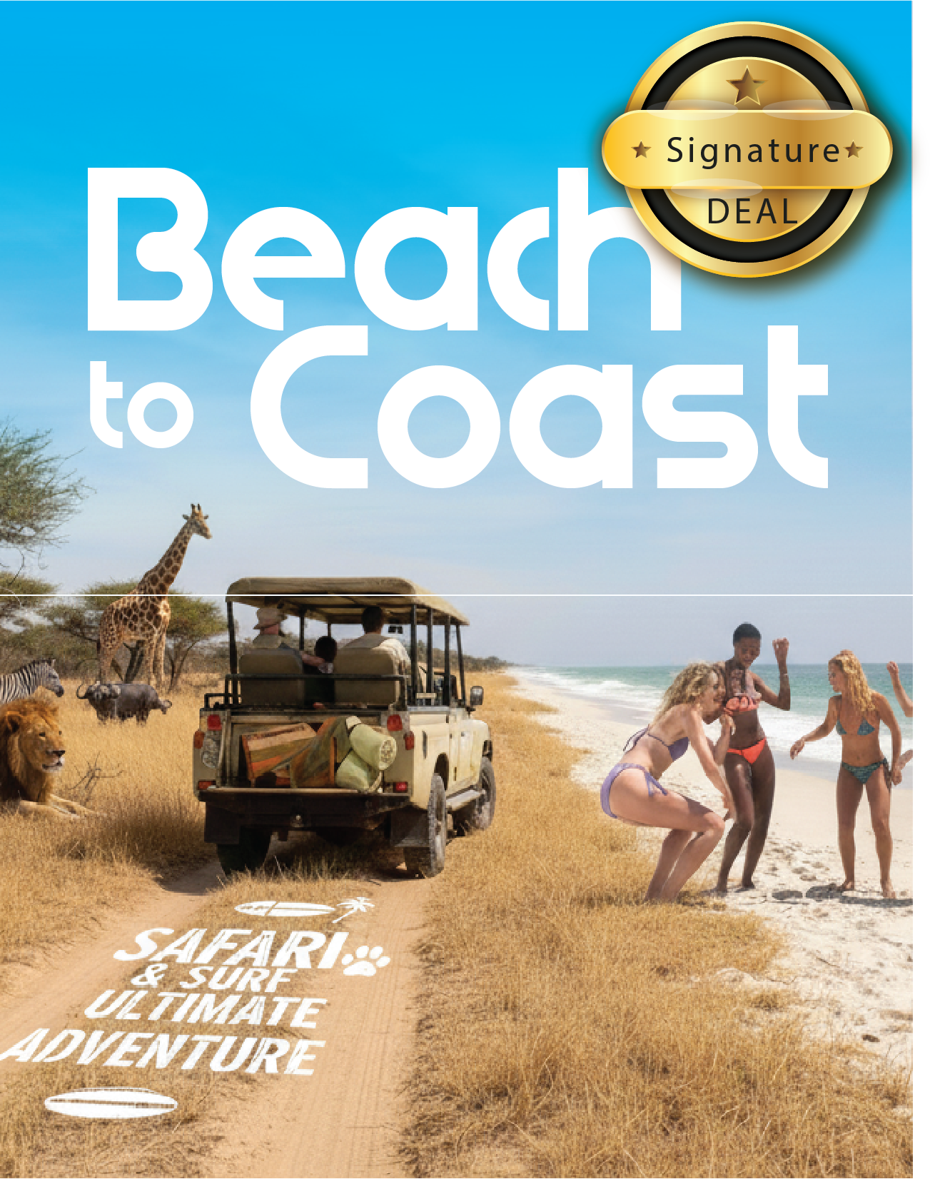 10-Day Luxury Safari Game Drive & Diani Beach Holiday